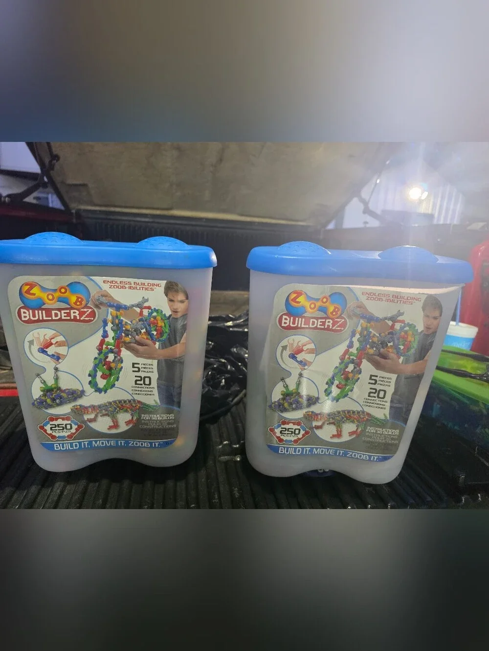 Zoobs Building Toys, Over 500 Assorted Pieces,